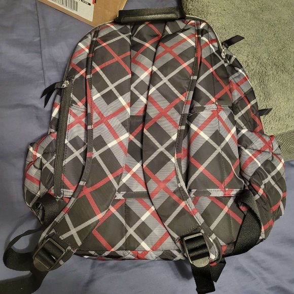 New! Vera Bradley Campus Backpack in Paris Plaid - Picture 6 of 6